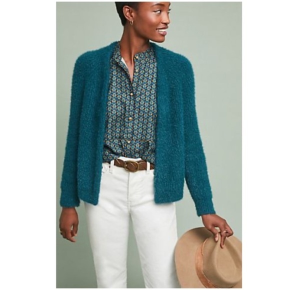 Anthropologie Sweaters - NWT Anthropologie Northbound Eyelash Cardigan